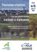 Affiche commande arbres_L’AIGLE